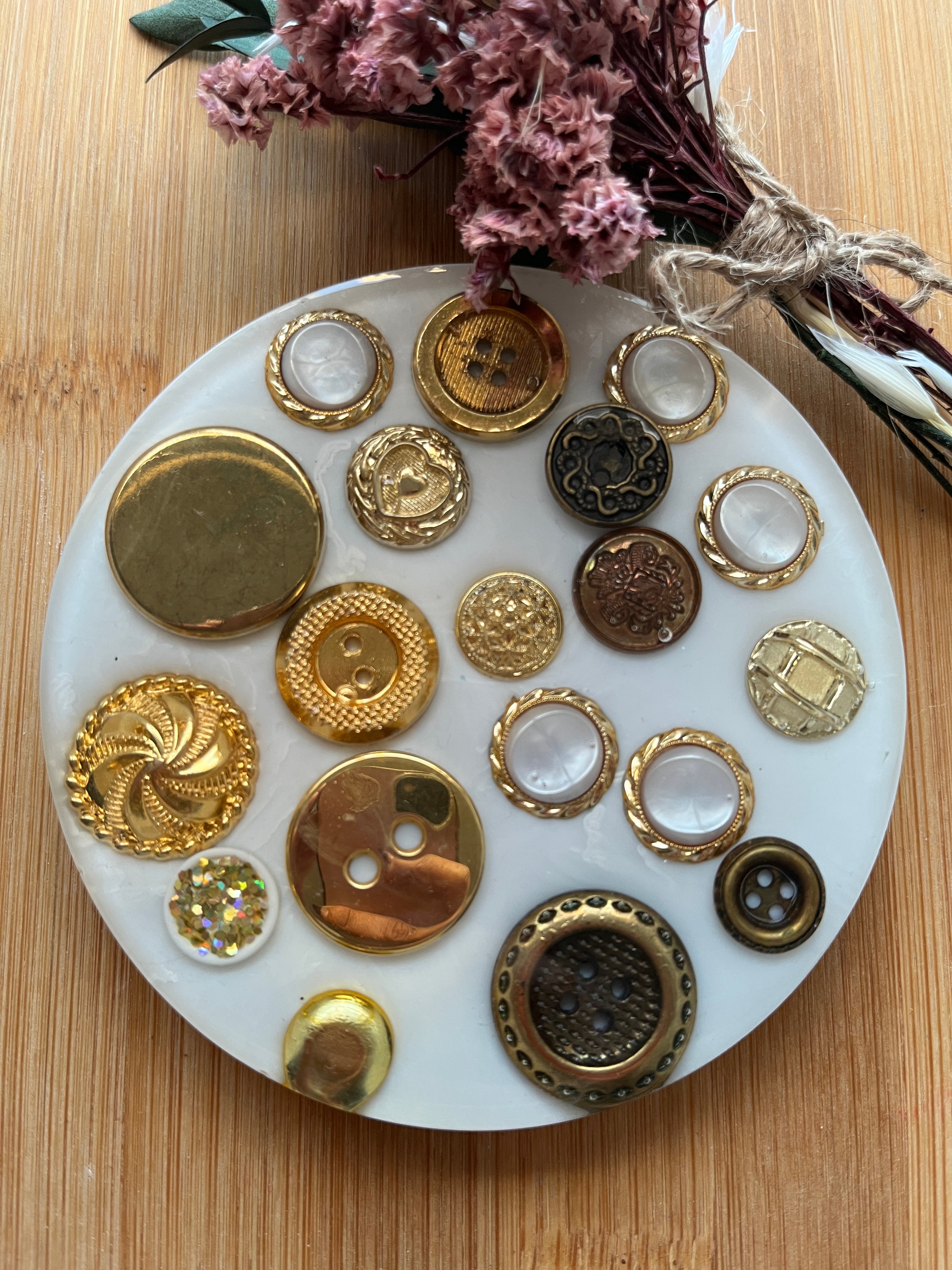 Button Coasters